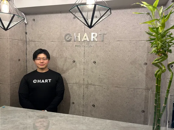 CHART株式会社のインタビュー写真